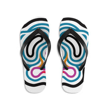 Load image into Gallery viewer, Koji Tiger Unisex Flip-Flops