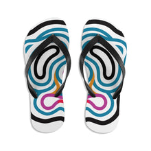 Load image into Gallery viewer, Koji Tiger Unisex Flip-Flops