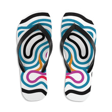 Load image into Gallery viewer, Koji Tiger Unisex Flip-Flops